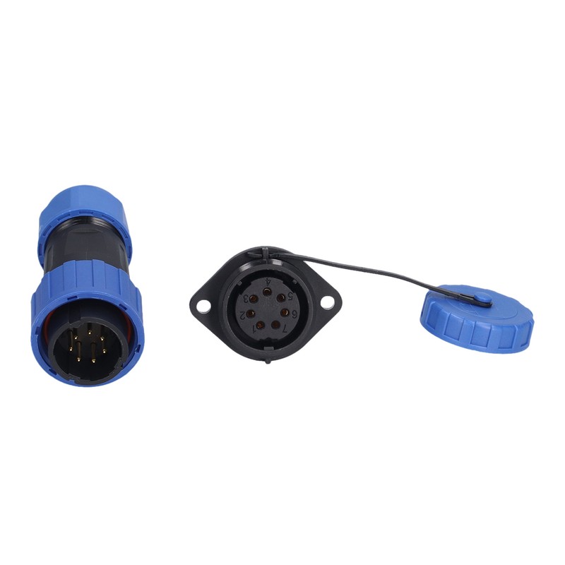 Aviation Connectors LP20 Flange Waterproof Power Connector Male Plug Female