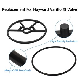 Pool Filter Valve Parts Spider Gasket Kit, SP0714T O-Ring Vari-Flo XL Valve SP0714T Pool Pump Parts Compatible with Hayward Sand Filter Replacement Parts
