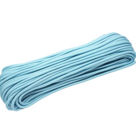 Richbond (TIGER) Paracord (White Group) 9.8 ft (30 m) Diameter 0.2 inch (4 mm), 7 Cores, "Original Color Reputed for Different Works" Japanese Hue with Convenient Zipper Pack C-2305c