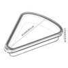 KEVJES 2-Pack Reusable Silicone Leftover Pizza Slice Storage Container with