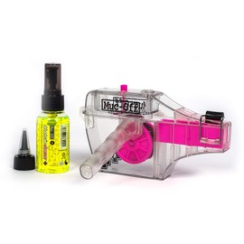 Muc Off X-3 Dirty Chain Machine - Bicycle Chain Cleaning Device for A Deep and Effective Clean - Includes 75ml Bio Drivetrain Cleaner Bottle