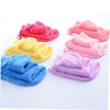 TOVINANNA 3pcs Microfiber Hair Towel Wraps Fast Drying Coral Shower
