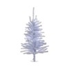 Kurt S. Adler Silver Tinsel Miniature 18 Inch Christmas Tree