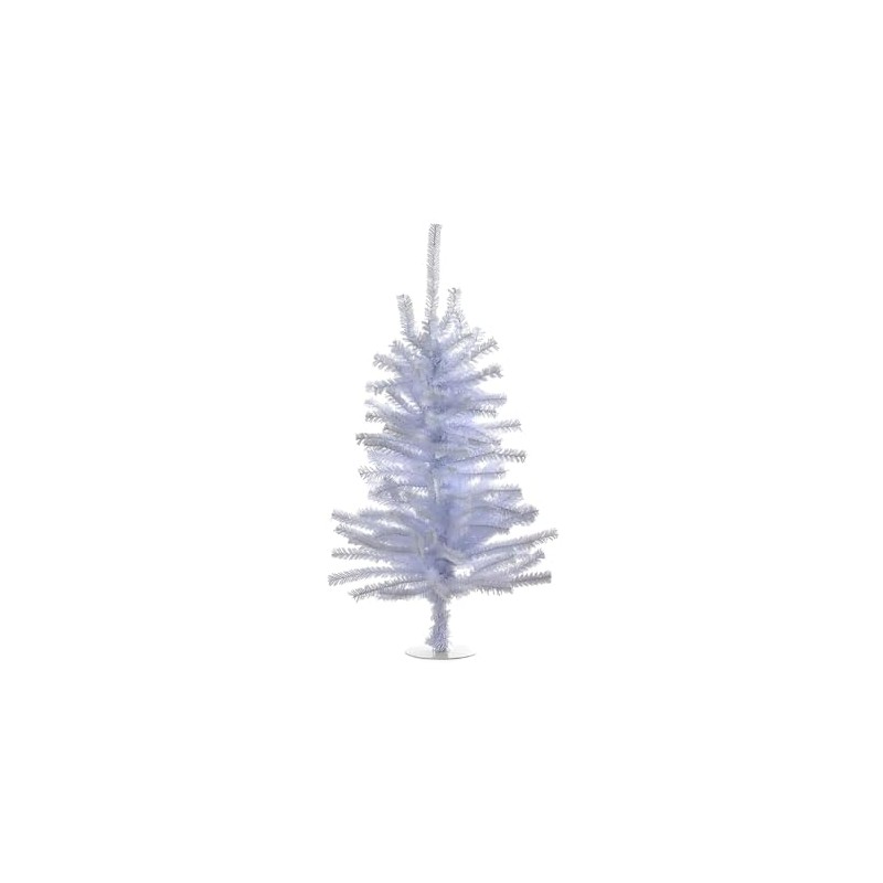 Kurt S. Adler Silver Tinsel Miniature 18 Inch Christmas Tree
