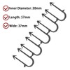 ECUTEE Underfloor Heating Pipe Clips 300 Clips 60mm Barbed Hook