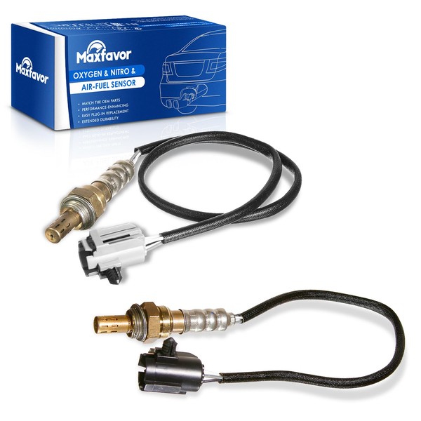 Maxfavor 234-4076 234-4078 O2 Oxygen Sensor Upstream Downstream Compatible with