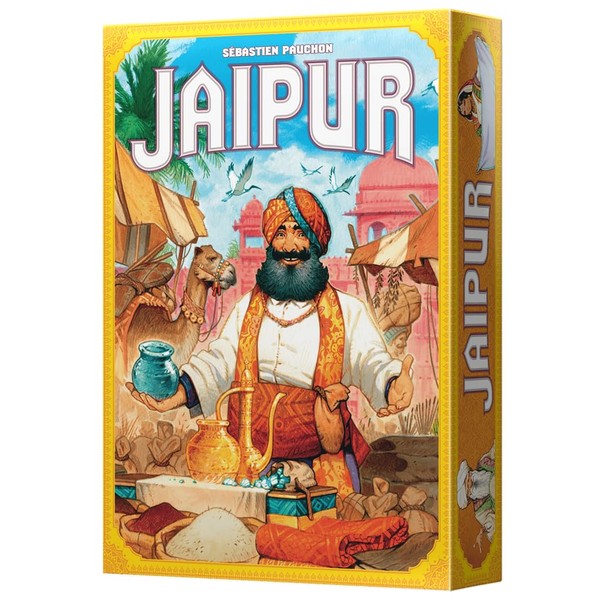 Space Cowboys, Jaipur Card Game, Ages 10+, for 2 Players, 30 Minutes per Game, Multilingual