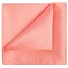 KissTies 1PC/6PCS Satin Pocket Square Wedding Party Solid Handkerchief +