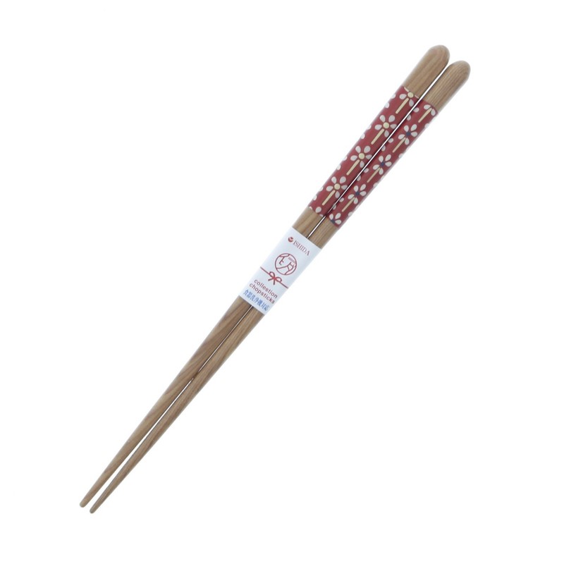 Ishida Chopsticks Made in Japan Modern Flower (Flower Pattern) Wooden