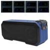 Wireless Bluetooth Speaker IPX7 Waterproof Flash Light Speaker Bass Stereo