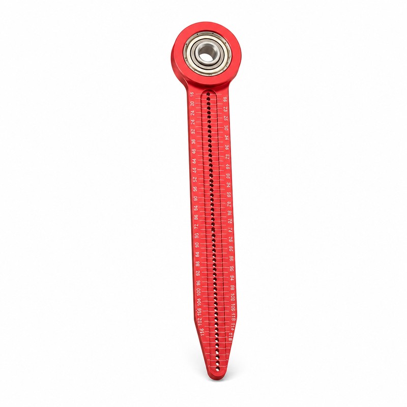 Aluminum Alloy Woodworking Circle Drawing Compass Scribe Ruler