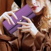 FT FUNTOR PU Leather Wallet for Women RFID Blocking Ladies