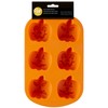 Wilton Jack-O-Lantern Non-Stick Silicone Mold, 6-Cavity