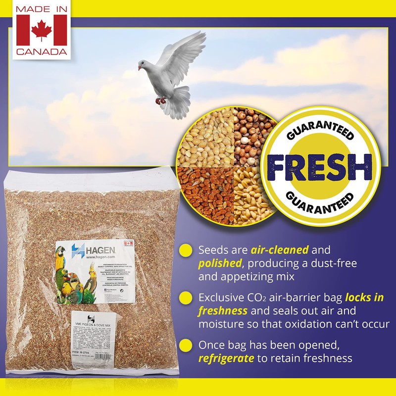 Hagen Pigeon & Dove Seed, Nutritionally Complete Bird Food 25