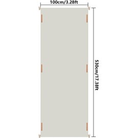 codree Solar Reel Protective Cover for Pool up to 16 FT Wide, Waterproof Pool Reel Cover Solar Blanket Cover for Above Ground and Inground Pools