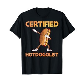 Cool Hotdog Outfit for Men Women Adult Hotdog Hot Dog Lover T-Shirt