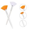 6PCS Fan Brushes Esthetician Soft Facial Applicator Brush Acid Applicator