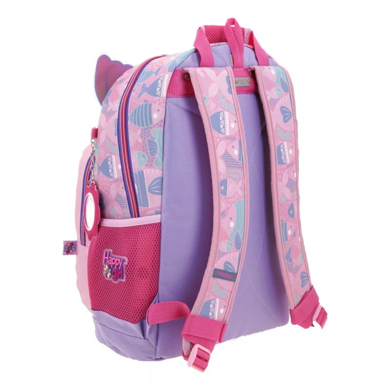 Chenson Mochila Grande Escolar Chenson Primaria Niña Sirena Happy Girl