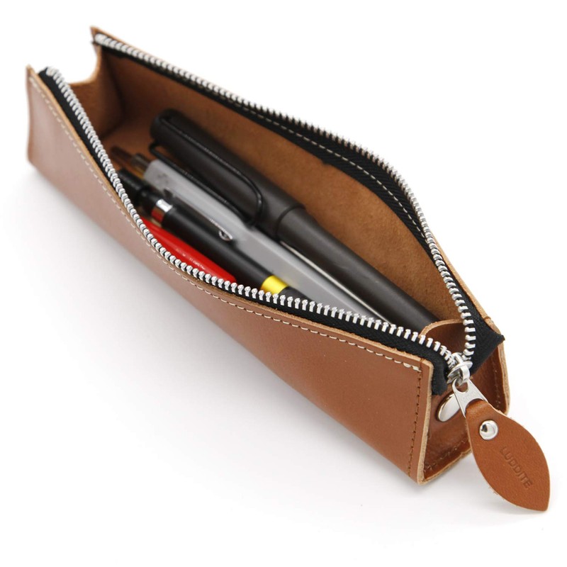 Radite LDK-GPN-10 Leather Camel Grip Pen Case
