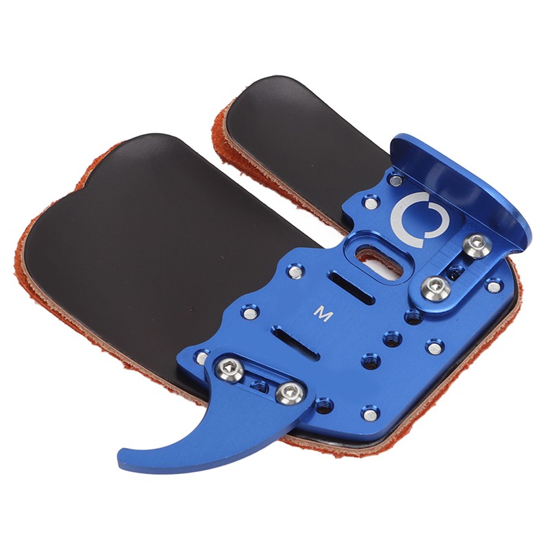 Rustic Leather Archery Finger Tab Right Hand Archery Finger Guard