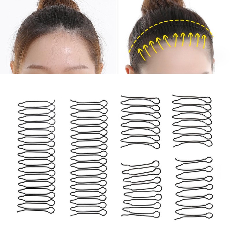 3 Set Veil and Wig Hair Accessories - Secure Combs,