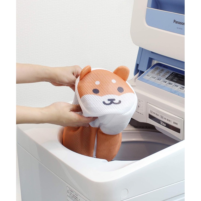 cute laundry net shiba inu