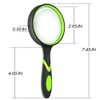 Leffis 2 Pack 10X Magnifying Glass for Seniors & Kids,