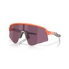 Oakley OO9465 Sutro Lite Sweep Sunglasses, Matte Neon Orange/Prizm Road