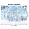 Alltten 7x5FT Winter Backdrop Winter Wonderland Backdrop Winter Scene Backdrop