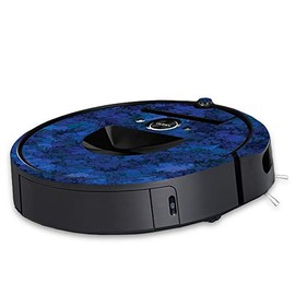 MightySkins Skin Compatible with iRobot Roomba i7 Robot Vacuum - Blue Ice | Protective, Durable, and Unique Vinyl Decal wrap Cover | Easy to Apply, Remove, and Change Styles | Made in The USA
