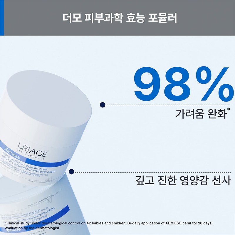 Uriage Zemos C8+ Serate 200ML (High Moisturizing Nutrition Cream) /