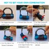 Gym Locker Lock,5 Letter Word Lock,5 Digit Combination Lock,Safety Padlock