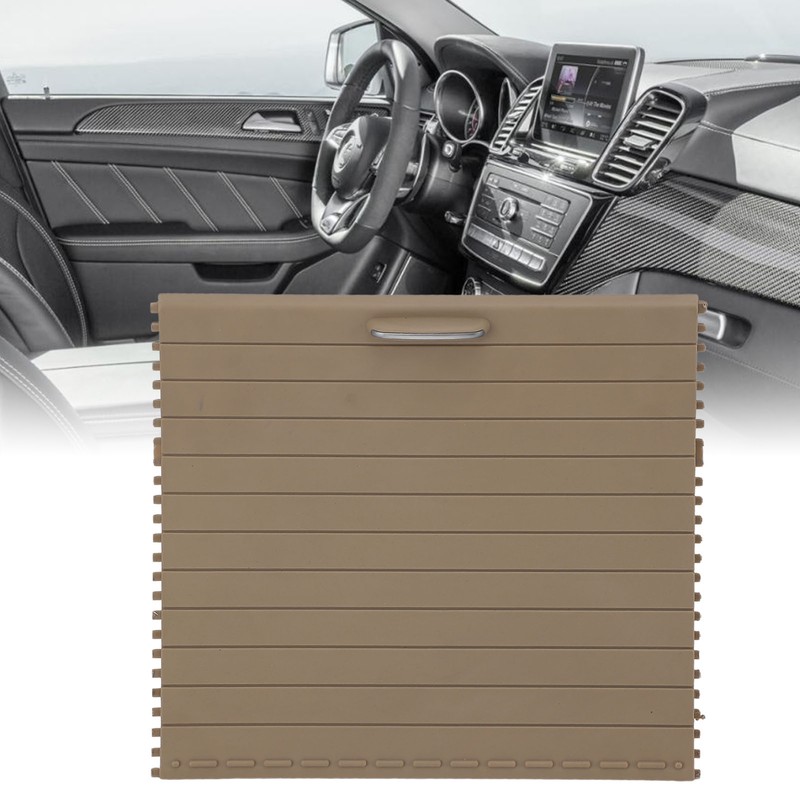 Cup Holder Roller Blind Cover 1666803814 Center Console Slide Roller