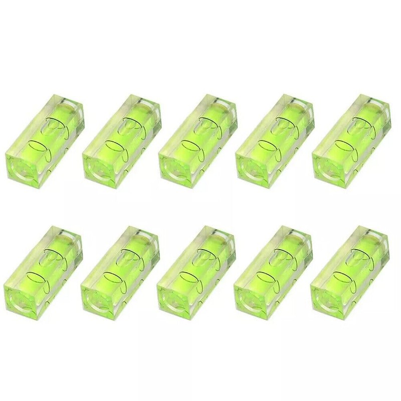 40 Pieces Square Mini Spirit Level Bubble Small Leveller For