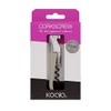 Koala Spain AC Two-Stroke Corkscrew, Stainless Steel, White