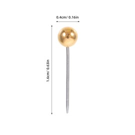 NUOBESTY Pack of 200 Pen Office Tacks Thumb Nails Office Pin Drawing Pins for Wall Hangings Push Pins Cute Thumbtacks on the Wall Push Pin Clips Pins for Wall Pin Board Nails Plastic