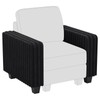 Belffin Plush Corduroy Modular Sectional Sofa Armrest Part Module for