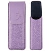 Eyeglasses Case Classy Style Violet, Hard Eyeglass Shell For Woman,