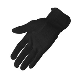 Denny's BB139-M Cotton Heat Resistant Gloves, M, Black
