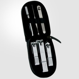 프리미엄민족 [Nail Beauty] Portable Travel Pouch Nail Clipper Nail Clipping Set