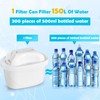 VIBINHO Pack of 6 Water Filter Cartridges, Filter Cartridges Replacement