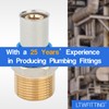 LTWFITTING Press Fitting with 3/4 Inch Male Thread for Pipe