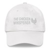 CreativeTees4You The Chicken Whisperer Farmer Farming Embroidered Dad Hat Adjustable