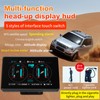 Universal Car HUD Display Multi Function Speed Fuel Warning Windshield