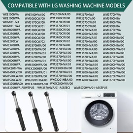 For LG Washer Shock Absorbers WM3700HWA WM3370HWA WM3670HWA Shock Absorbers Compatible with LG WM3570HWA WM4270HVA WM3670HVA WM3570HVA WM9000HVA WM3370HVA WM4270HWA WM3900HBA WM3500CW
