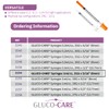 GLUCO-CARE 1 ml/cc Syringes 31G x 5/16’’ (8mm), Orange Cap,