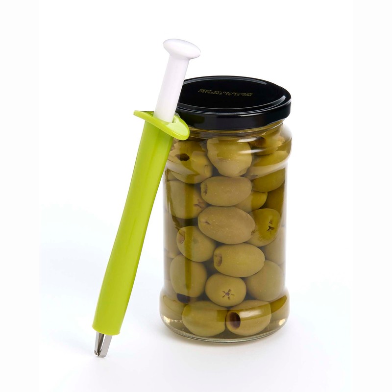 HIC Kitchen Olive Pickle Picker, 18/8 Stainless Steel and BPA-Free