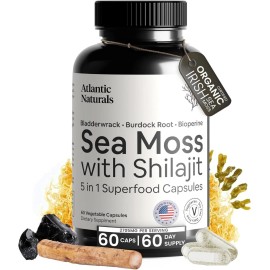 Atlantic Natural Sea Moss Supplement w/Bladderwrack