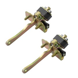 Dtomi Front Left & Right Side Door Check Strap Compatible with Jeep Cherokee Vehicle XJ 1984-2001, Comanche MJ 1986-1992, Wagoneer 1984-1990 Replace# 55235571AB 55235571 924-148 (2 Pcs)