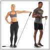 Econo Fitness Resistance Tubing with Comfort Grip Handles - Heavy